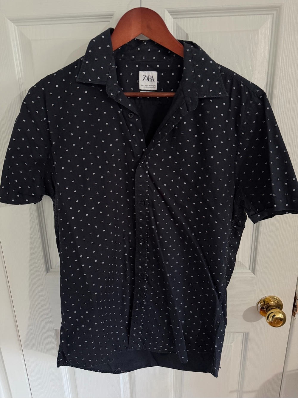 Zara Short-Sleeve Button-Up